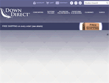 Tablet Screenshot of downdirect.net